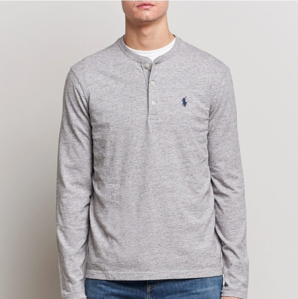 US. Polo Assn Mens Tees Long Sleeve
